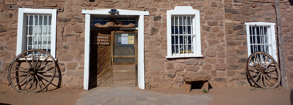 Entrance to Hubbell Trading Post