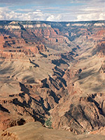 Bright Angel Canyon, from the South Rim