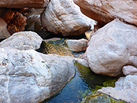 Stream through boulders