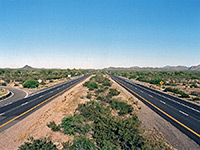 I-8 across the desert