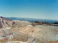 Morenci Mine - view south