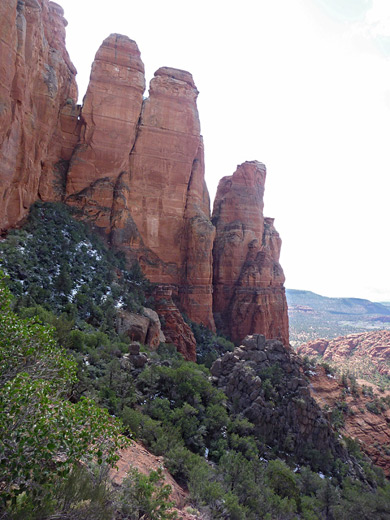 Pinnacles of Cathedral Rock