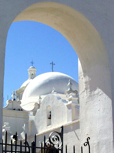 Archway at Mission San Xavier del Bac