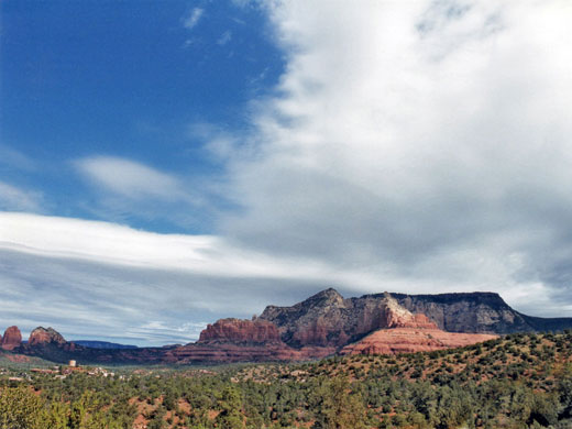 Capitol Butte, west of Sedona