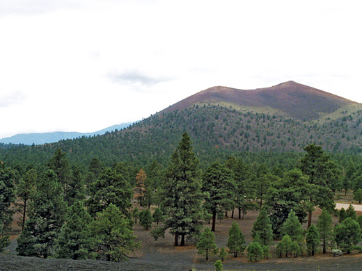 East side of Sunset Crater