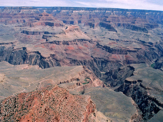 Looking north from Yavapai Point