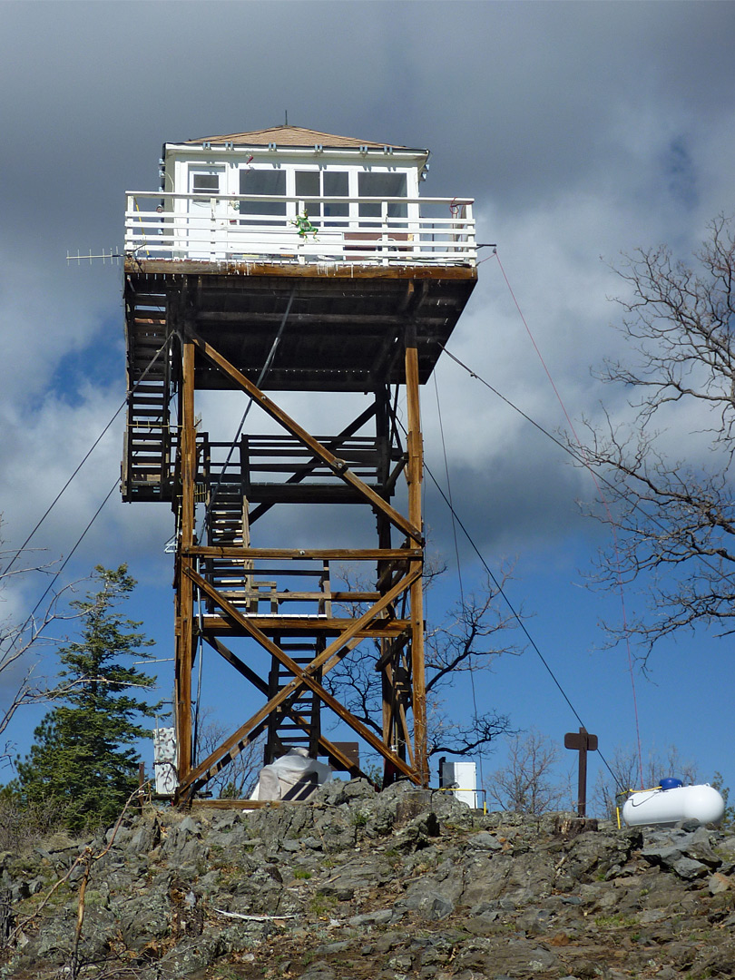 Fire lookout tower