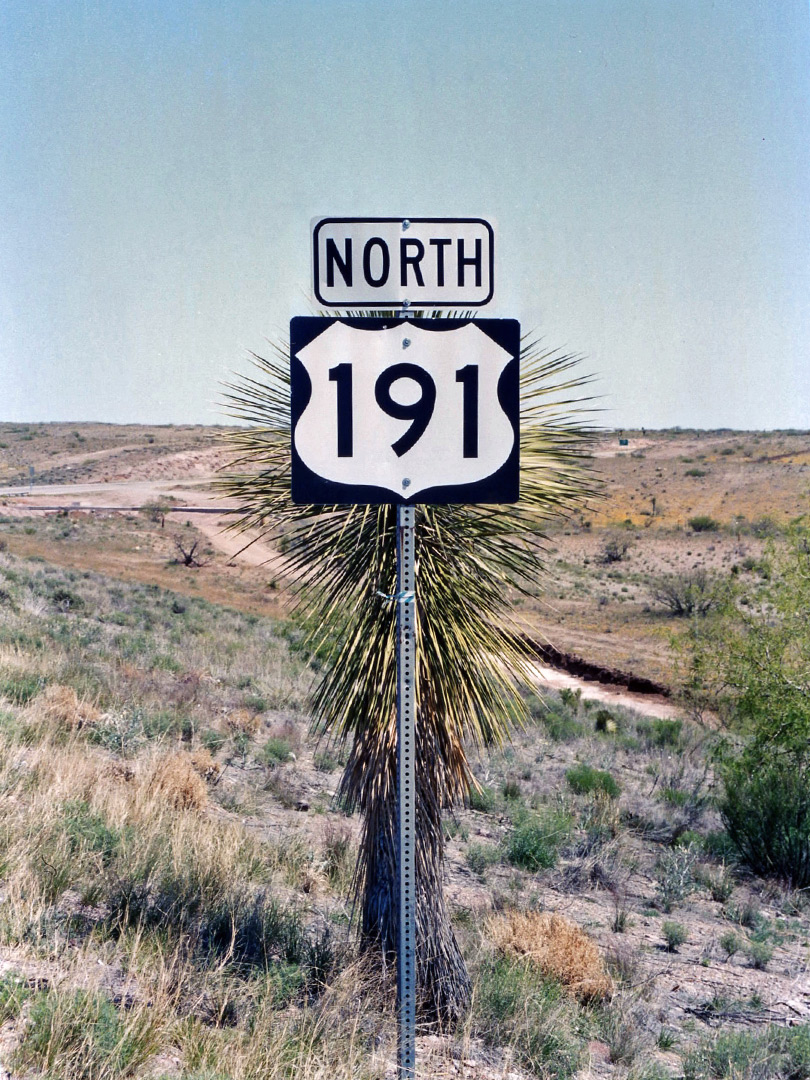 US 191 sign