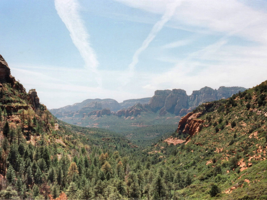 Valley west of Vultee Arch