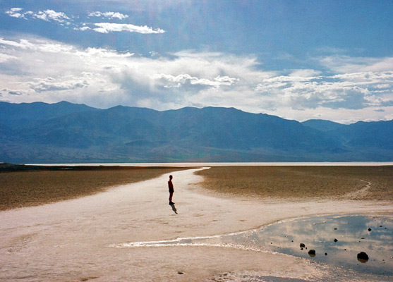 125°F on the salt flats of Badwater