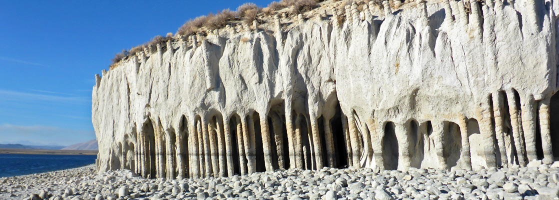 The main area of formations, Crowley Lake Columns