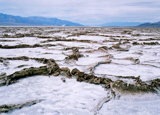Badwater salt formations