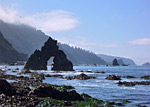 Damnation Creek Arch, California