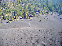 Butte Lake and Cinder Cone