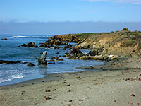 Beach and rocks