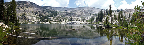 grant lakes yosemite ten national park trails california photographs reflections upper lake americansouthwest
