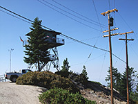 Fire lookout tower