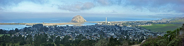 The town of Morro Bay
