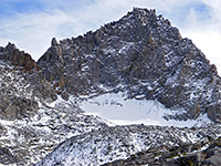 Palisade Glacier, above the Big Pine Lakes