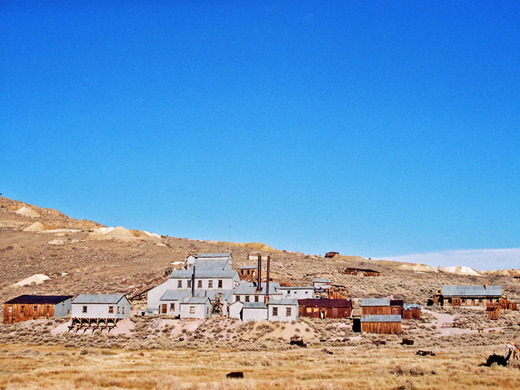 Stamp Mill and mining buildings