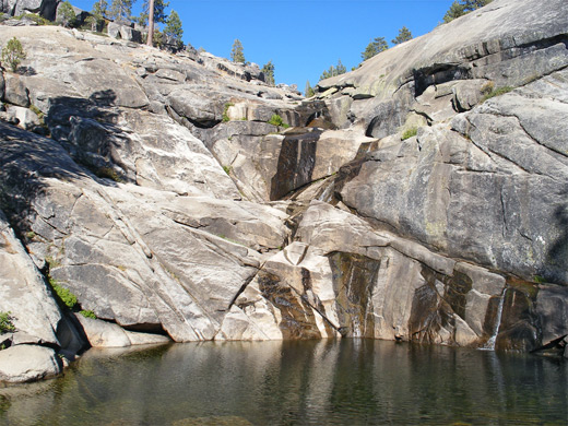 Large pool along Chilnualna Creek