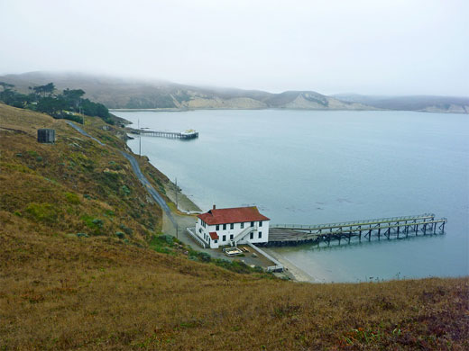 Point Reyes Lifeboat Station, at the edge of Drakes Bay