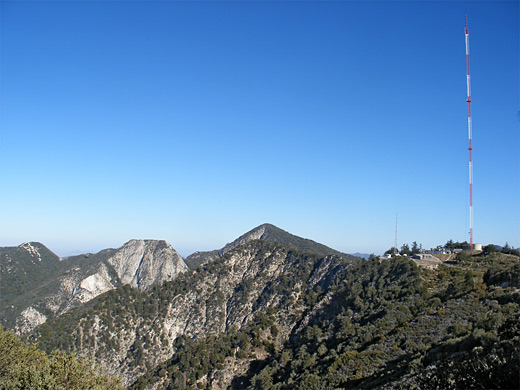View north from Mt Wilson