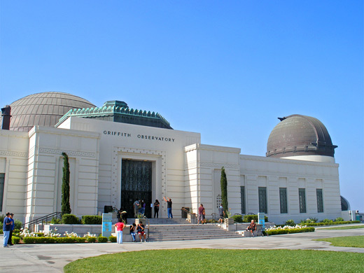 Entrance to Griffith Observatory