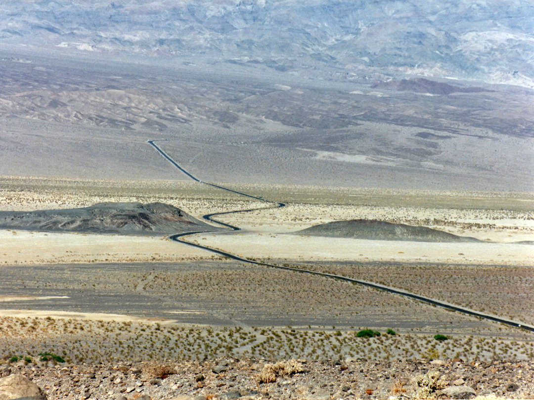 CA 190 east of Stovepipe Wells