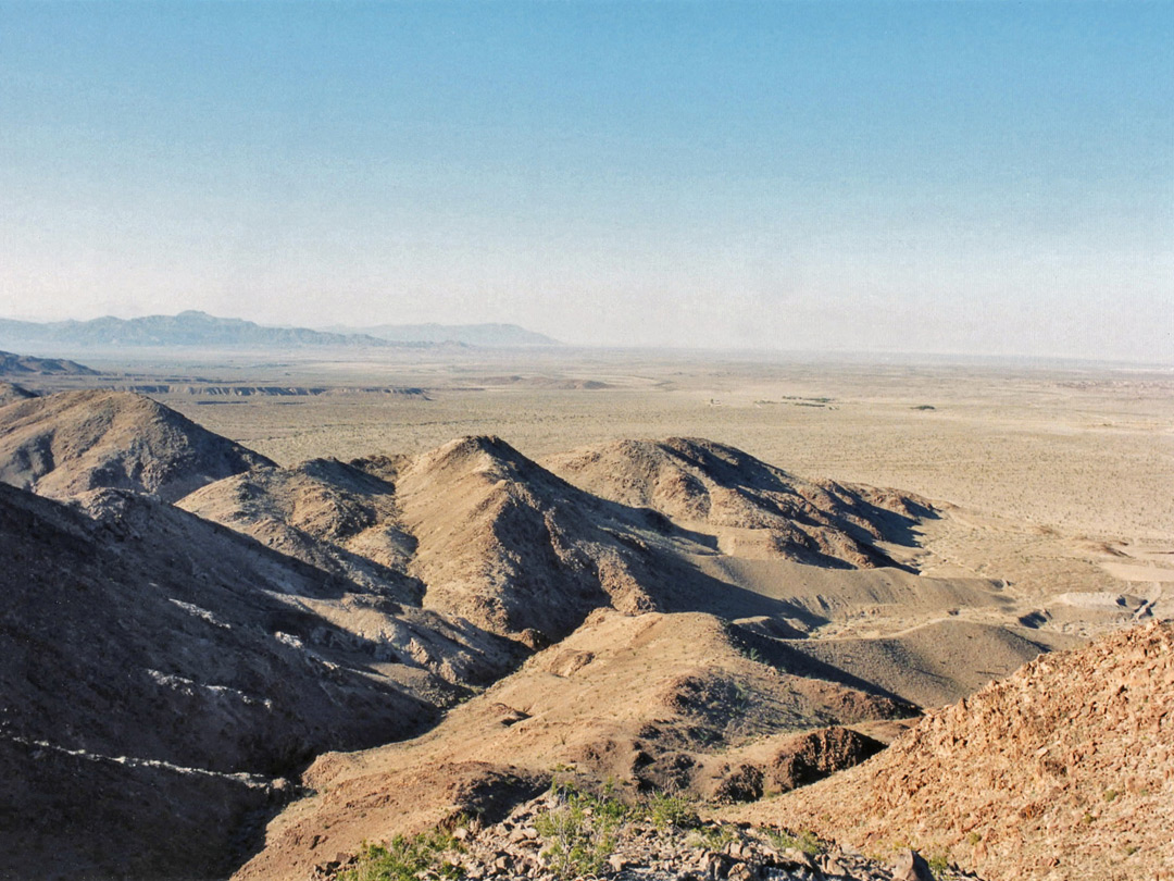 Foothills of the Jacumba range