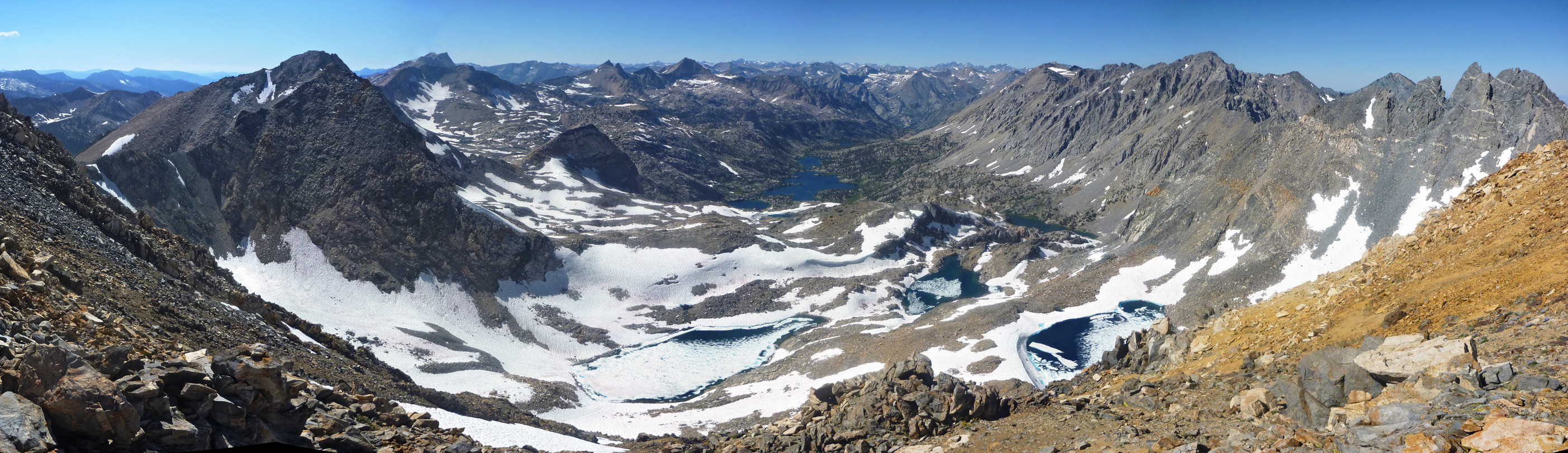 Panorama from Mount Gould