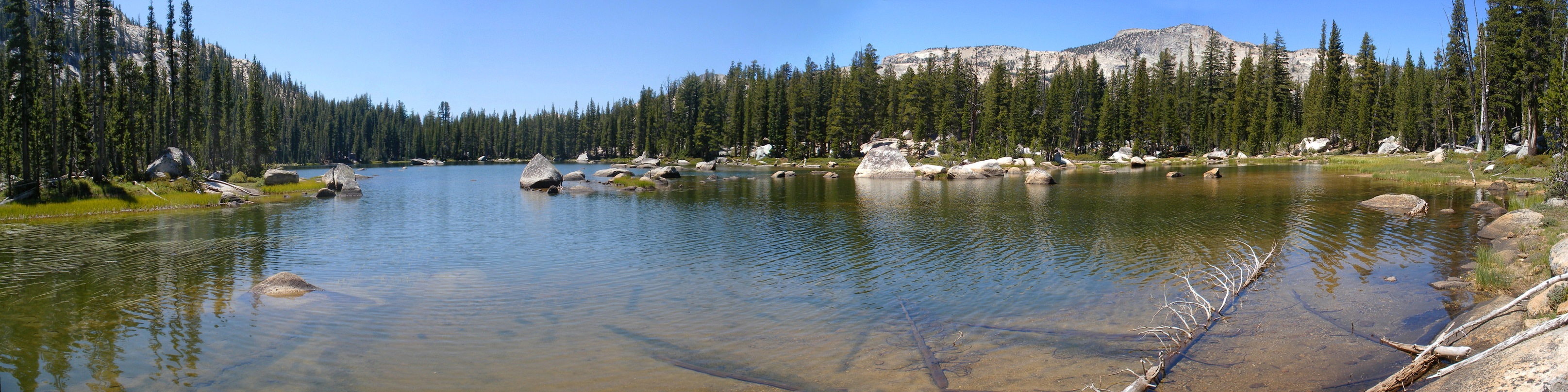 Largest of the Polly Dome Lakes