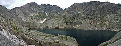 Panorama of the Spectacle Lakes