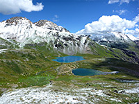 Distant view of Ice lake