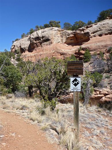 Sand Canyon sign
