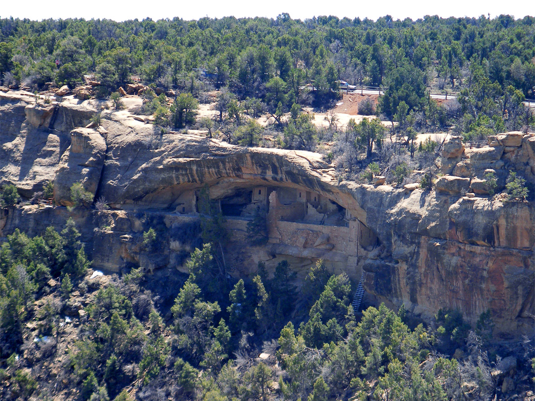 Overlook of Balcony House