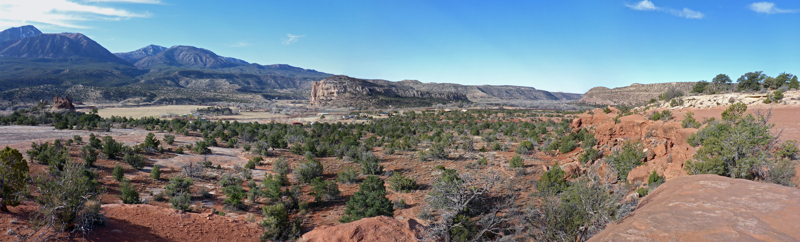 Panorama near the trailhead