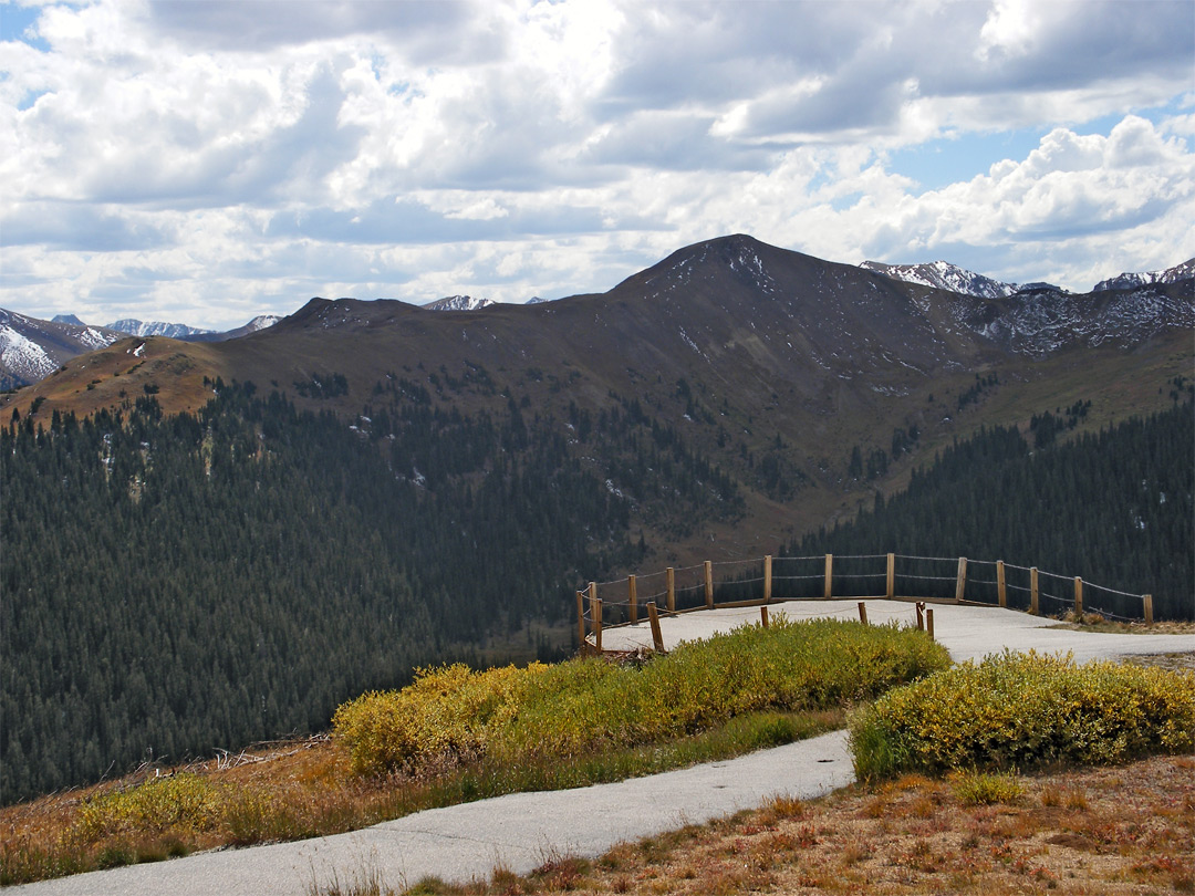 Viewpoint at the pass