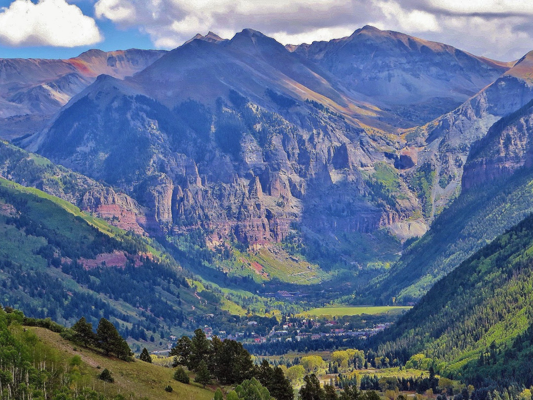 Mountains above Telluride