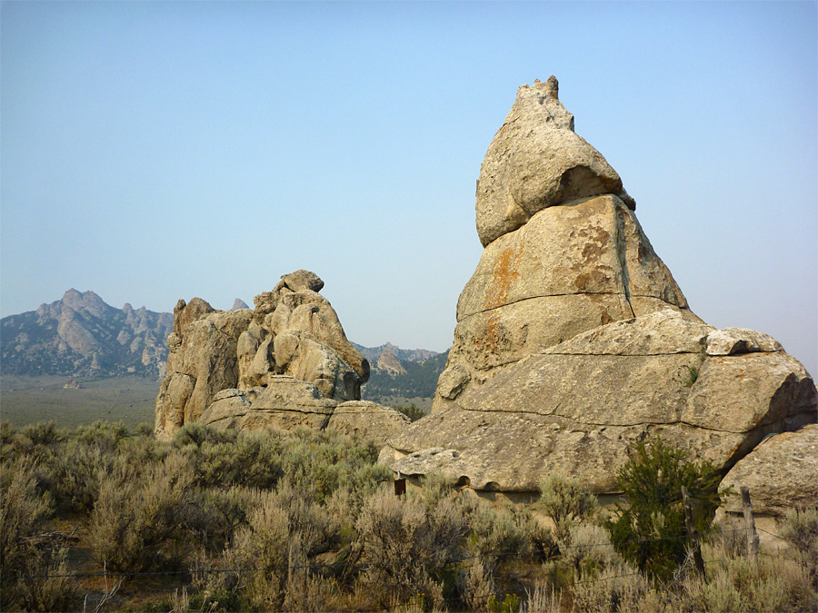 Formations near Camp Rock