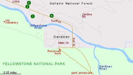 Hotels In Gardiner Mt Montana Best Western Comfort Map Of Hotels In Gardiner