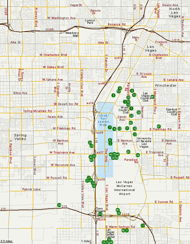 las vegas nevada map. las vegas nevada map.