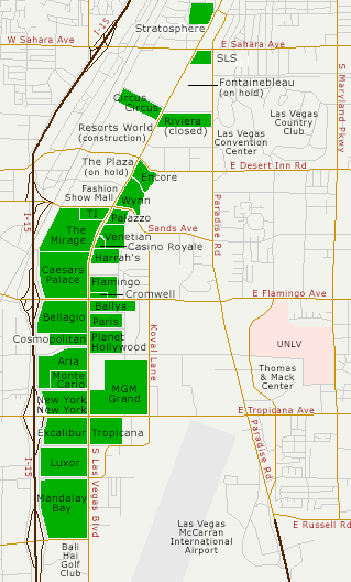 Las Vegas Strip Casino Locations