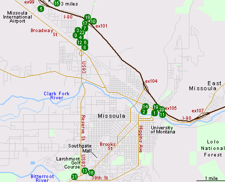 Hotels in Missoula, MT - West Montana Hotels
