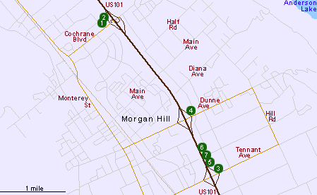 Hotels Morgan Hill  San Jose Area Hotels