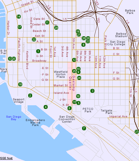  Diego  on Downtown San Diego Hotels  California   Hotels In Central San Diego