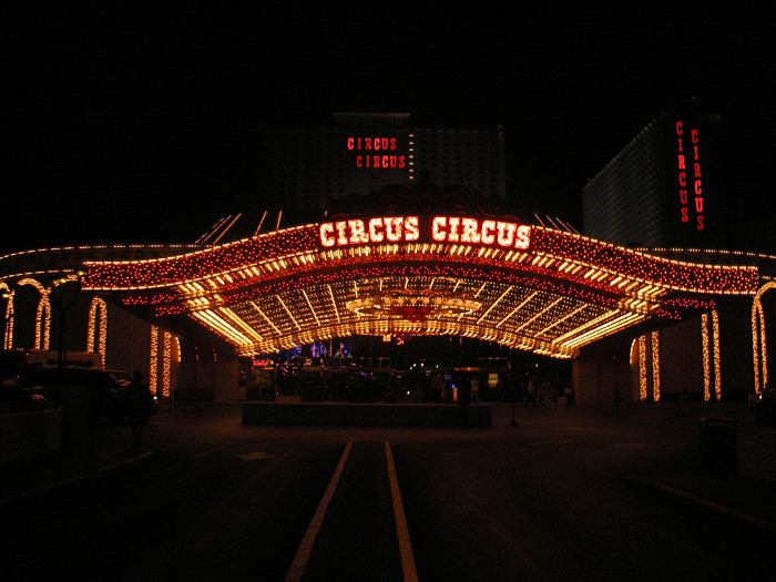 las vegas nevada circus circus. Photographs of Circus Circus