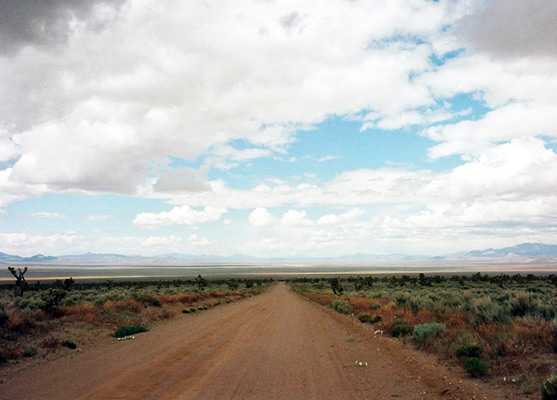 Back-road in Delamar Valley