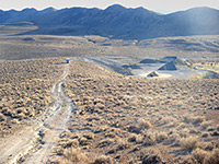 Track beneath the Granite Range