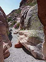 Lower end of the narrows